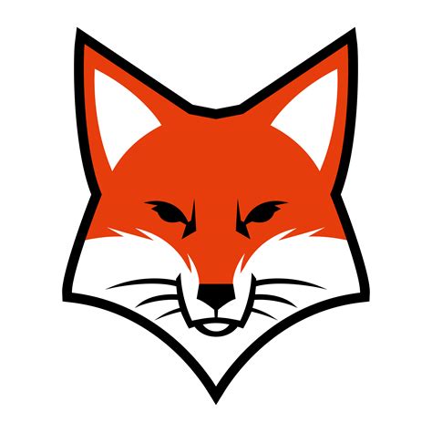 fox face logo vector icon  vector art  vecteezy