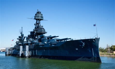 Battleship Texas Presently Closed To The Public While Tpwd Repairs Leaks