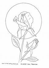 Coloring Pages Rose Bud Getcolorings Summer Printable sketch template