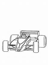 Racecar Formule Kleurplaat Formel Malvorlage Kleurplaten sketch template