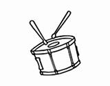 Drum Coloring Snare Percussion Castanets Instruments Pages Coloringcrew sketch template