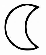 Moon Clipart Clip Half Crescent Cliparts Cartoon Coloring Pages Library Cliparting Clipartix Codes Insertion Related sketch template