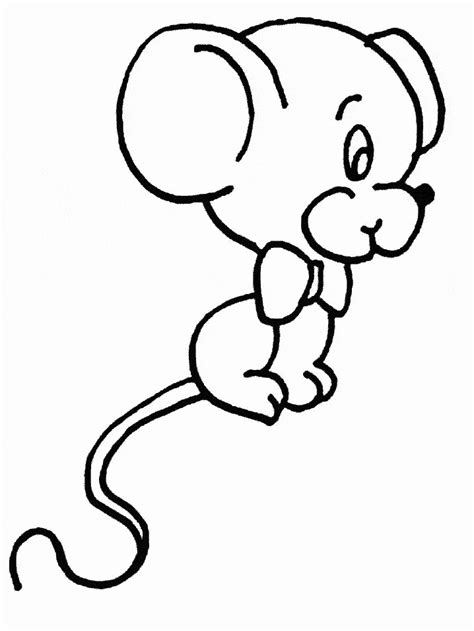 mouse coloring page animals town animal color sheets mouse picture