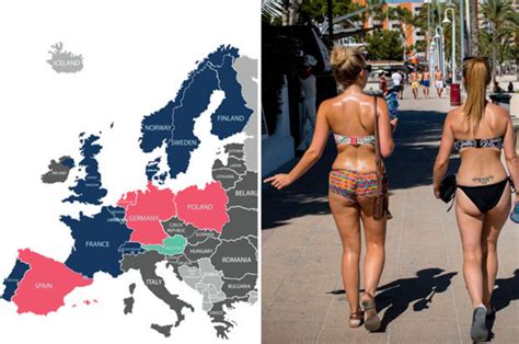 europe sti hotspots revealed where british tourists most likely to get