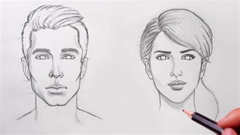 how to draw faces youtube