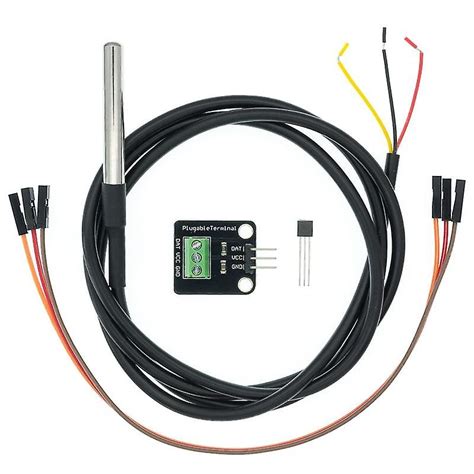 dsb temperature sensor module kit waterproof cm digital sensor cable stainless steel