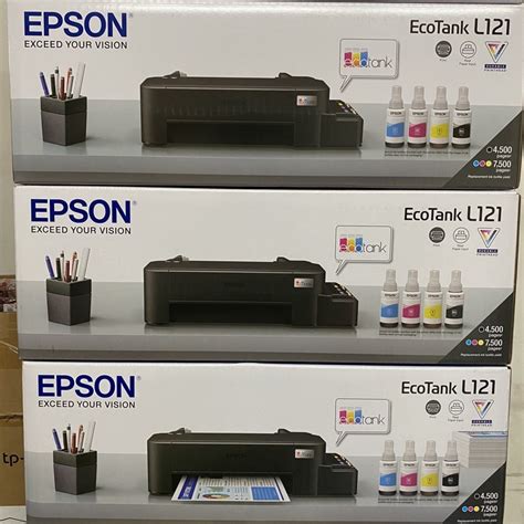 Epson Ecotank L121 A4 Ink Tank Printer Cartridge Free Print Only