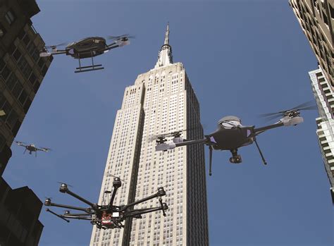 commercial drone flying    huge nyc industry     legal crains  york