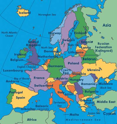 cartina muta capitali europee agosto