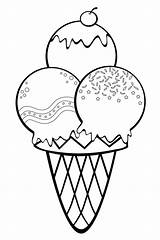 Eis Ausdrucken Malvorlagen Mytie Besten Eiswaffel Sommer Frisur Raskraska sketch template