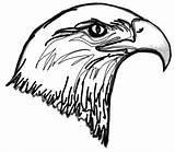Eagle Coloring Head Bald Drawing Netart Easy Clipart Kids American Getdrawings Clipartbest Sun Button Using Print sketch template