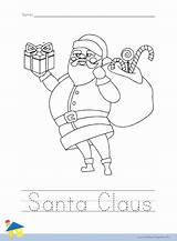 Claus sketch template