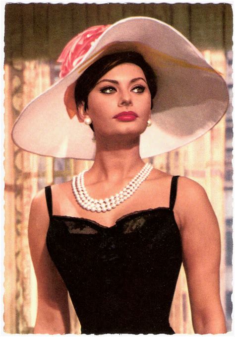 Sophia Loren German Postcard By Filmbilder Vertrieb