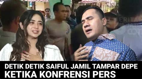 Detik Detik Saiful Jamil Tampar Dewi Persik Ketika Konfrensi Pers Youtube
