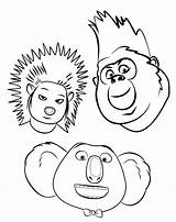 Sing Coloring Pages Movie Johnny Moon Buster Ash Color Printable Kids Animals Faces Pages2color Characters Print Coloringhome Singing Disney Book sketch template