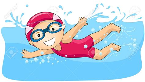 kid swimming clipart   cliparts  images  clipground