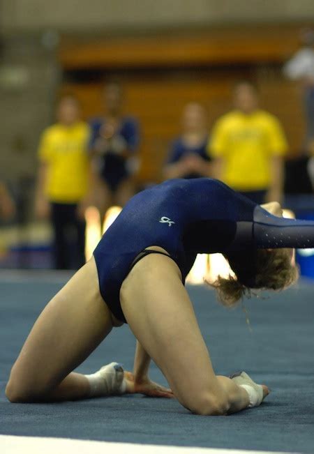 gymnast leotard snaps uncensored fail