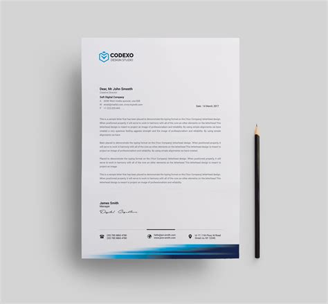 corporate letterhead templates  template catalog