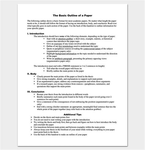 research report sample template  templates  templates