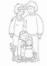 Caillou Coloring Pages Birthday sketch template