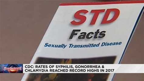 healthcast rates of sexually transmitted disease reach record highs