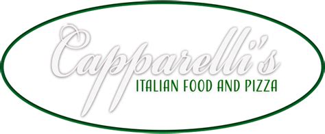 Capparelli S Italian Food And Pizza