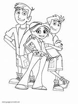 Kratts Wild Coloring Pages Printable Kids Print Color Sheets Protagonists Drawing Birthday Aviva Party Printables Getcolorings Popular Book Chris Visit sketch template