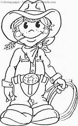 Cowboy Cowgirl Timeless sketch template