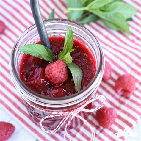 easy raspberry sauce {from fresh or frozen raspberries} little dairy on the prairie