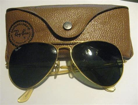 Vintage 1960 70 S Ray Ban Aviator Sunglasses 58mm 14 With Case Euc