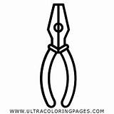 Alicates Pliers Ultracoloringpages sketch template