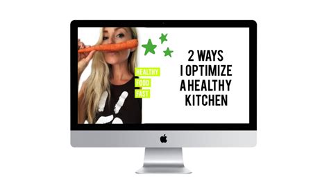 optimize  healthy kitchen  plan  eat youtube