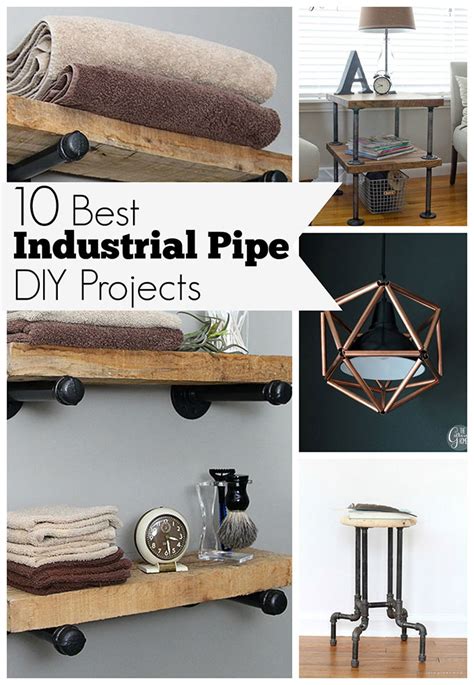 diy industrial pipe shelves full tutorial
