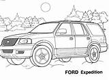 Ford Coloring Pages Getcolorings Colouring sketch template