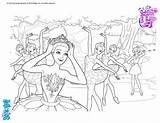 Swan Lake Ballet Barbie Coloring Pages Krystin Farraday Para Hellokids Printable Escolha Pasta Colorir sketch template