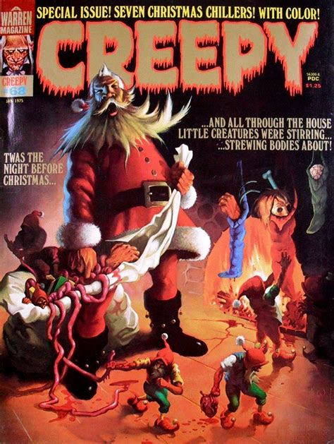 Creepy Magazine Christmas Covers