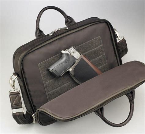 leather concealed carry briefcase athenas armory