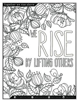 mindfulness colouring book  inspirational quotes coloring pages