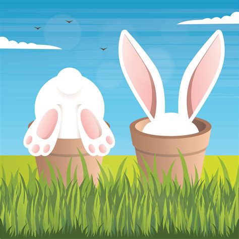 vector easter illustration  vector art  vecteezy