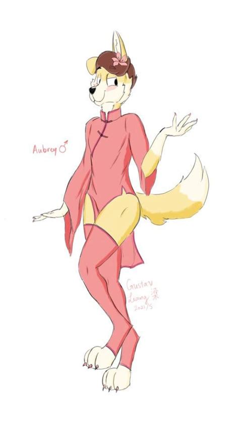 fursona aubrey art   rfurry