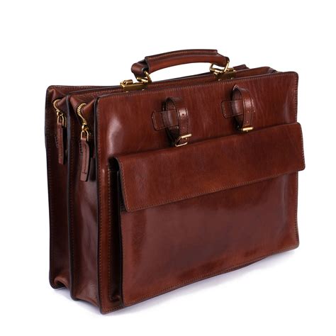 bridge bags leather classic briefcase  douglas attire