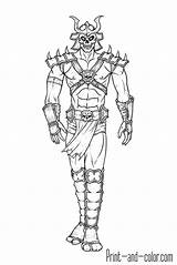 Kombat Scorpion Shao Kahn Colorir Kolorowanki Desenhar Khan Desenhos Dzieci Kitana Jade Fn Bestcoloringpagesforkids Personaggio Mk11 Coppie Videogiochi Dragoart Combate sketch template