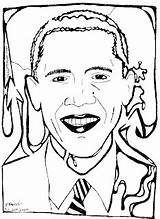 Obama Maze Barack Mazes Colorir Yonatan Frimer President Barak sketch template