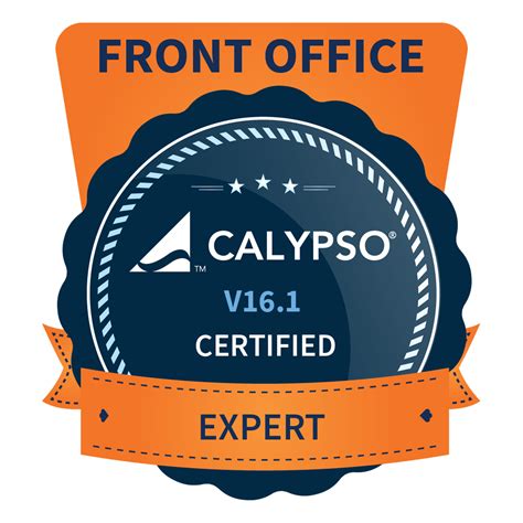Calypso Certified Front Office Expert V16 1 Credly
