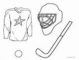 Hockey Coloring Pages Printable Goalie Nhl Jersey Bruins Kids Stick Drawing Player Ice Rink Color Print Getcolorings Cool2bkids Template Colori sketch template