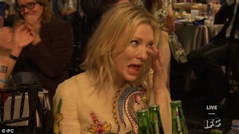 cate blanchett laughs watching kate mckinnon s carol spoof