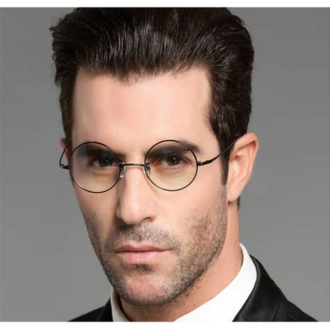 Mincl 2017 New Fashion Men 100 Pure Titanium Eyeglasses Frames Men