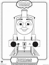 Coloring Pages Thomas Tank Printable Engine Friends Train James Colouring Bad Printables Print Stripes Case Sheets Kids Book Trains His sketch template