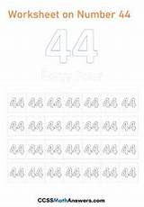Tracing Counting Activties sketch template