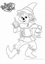 Pages Wizard Oz Coloring Dorothy Getcolorings sketch template